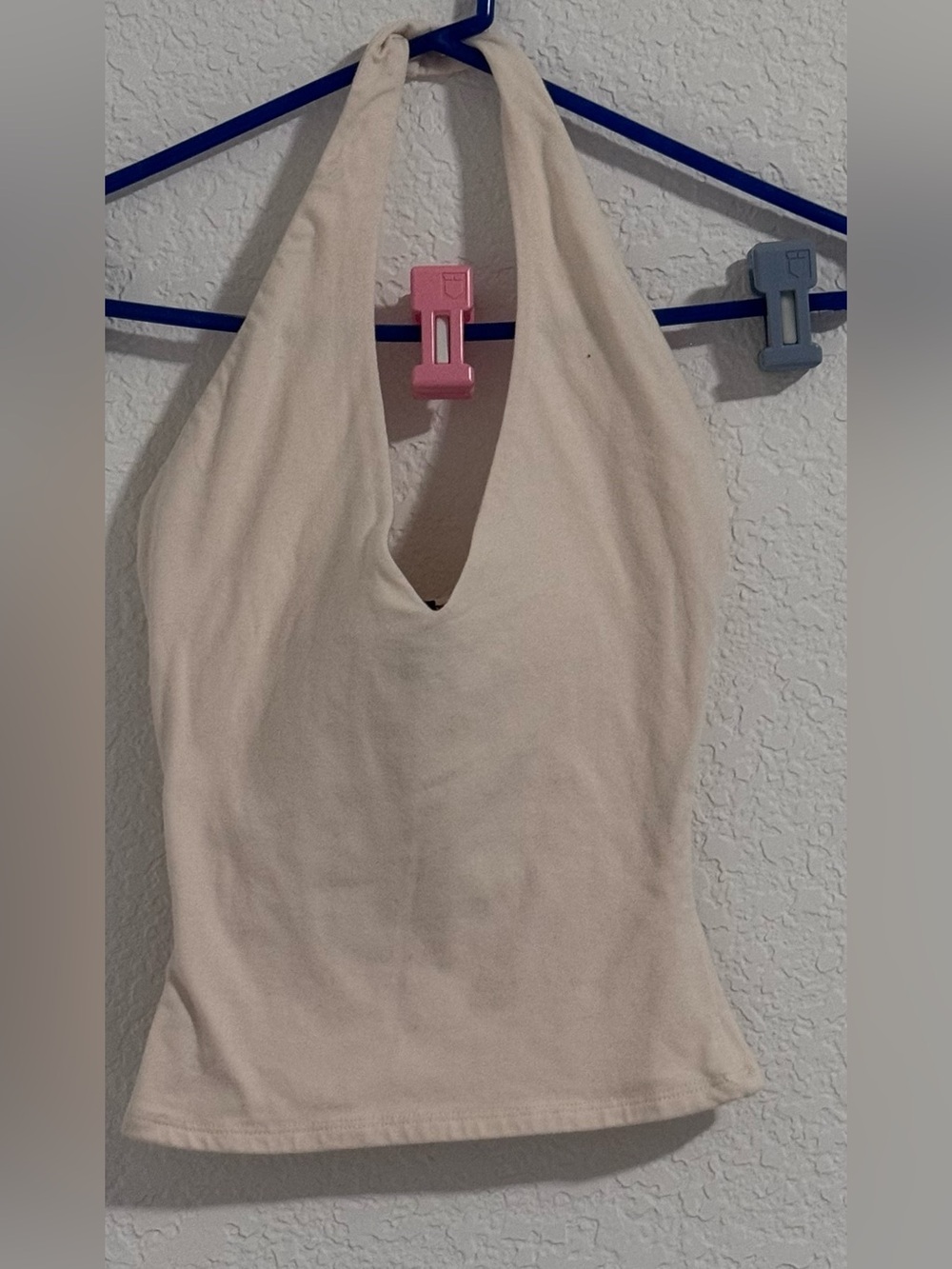 Windsor Pale Blush Halter Tank Size Small
